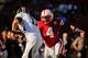 LINCOLN, NE - OCTOBER 30: Linebacker Lavonte David #4 tof the Nebraska Cornhuskers takes aim at quarterback Blaine Gabbert #11 of the Missouri Tigers during first half action of their game at Memorial Stadium on October 30, 2010 in Lincoln, Nebraska. Nebraska Defeated Missouri 31-17. (Photo by Eric Francis/Getty Images)