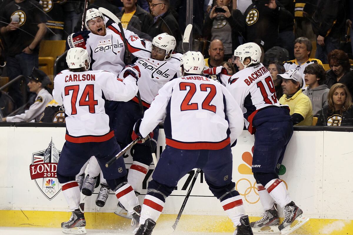 Stanley Cup Playoffs 2012 Washington Capitals Advance, Bruins