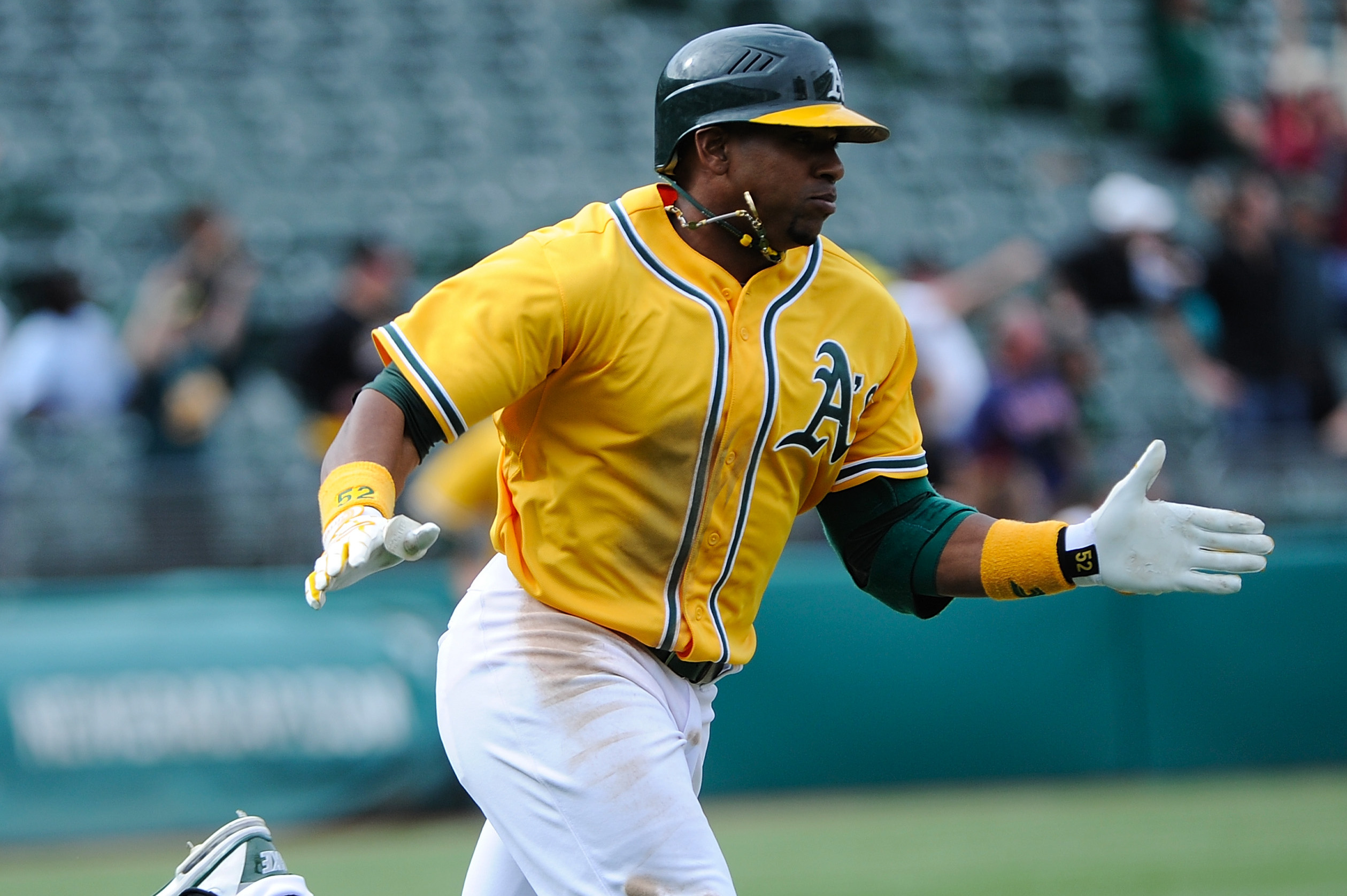 Oakland A's: Yoenis Cespedes Living Up to Contract by Being A's