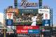 Artist's rendering of the changes to the Comerica Park scoreboard. Photo courtesy of Tigers.com