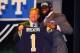 Roger Goodell with Michael Brockers