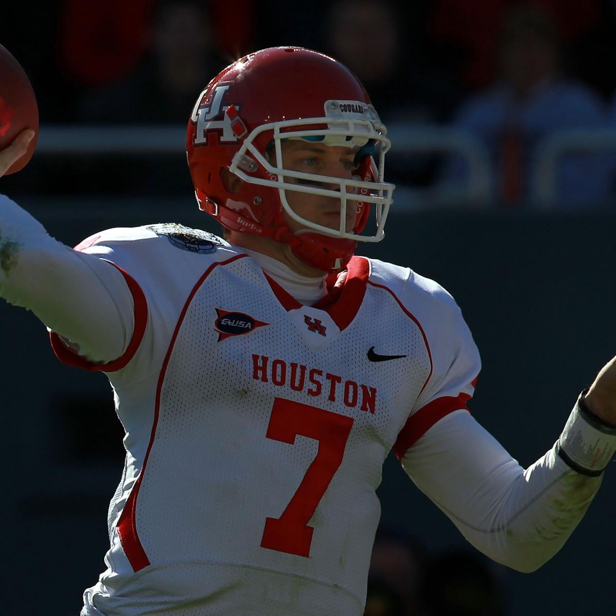 Case Keenum: Record-Setting College QB Will Be Lucky to Get Drafted to NFL, News, Scores, Highlights, Stats, and Rumors