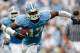 CHAPEL HILL, NC - OCTOBER 10: Zach Brown #47 of the North Carolina Tar Heels reacts to making an interception against the Georgia Southern Eagles at Kenan Stadium on October 10, 2009 in Chapel Hill, North Carolina. (Photo by Streeter Lecka/Getty Images)