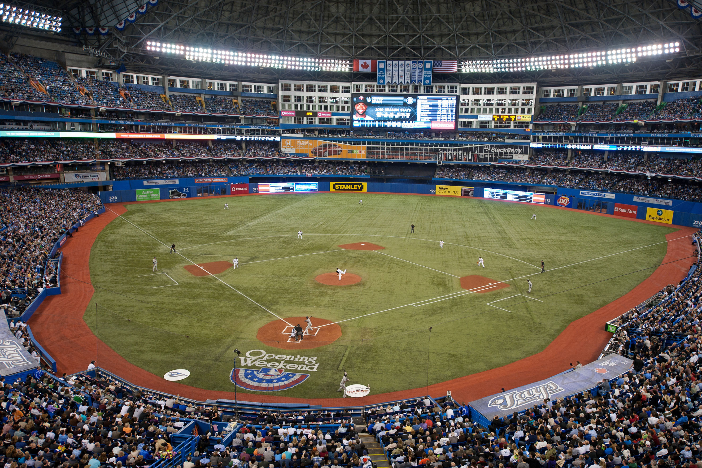 Rogers Centre, stadium of the Blue Jays baseball team, Toronto