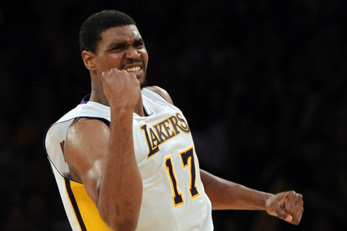 Andrew Bynum Records Triple Double In Los Angeles Lakers Win Bleacher Report Latest News Videos And Highlights