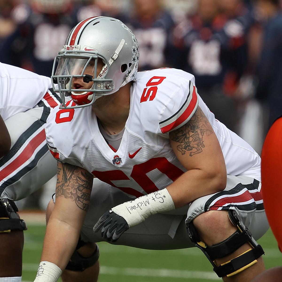 Big Ten Football Mike Brewster Tops List of Undrafted Big Ten Stars