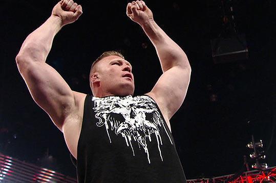 WWE Extreme Rules 2012: Triple H vs. Brock Lesnar Feud to ...