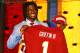 NEW YORK, NY - APRIL 26: Robert Griffin III from Baylor holds up a jersey as he stands after Griffin was selected #2 overall by the Washington Redskins in the first round of the 2012 NFL Draft at Radio City Music Hall on April 26, 2012 in New York City. (Photo by Al Bello/Getty Images)
