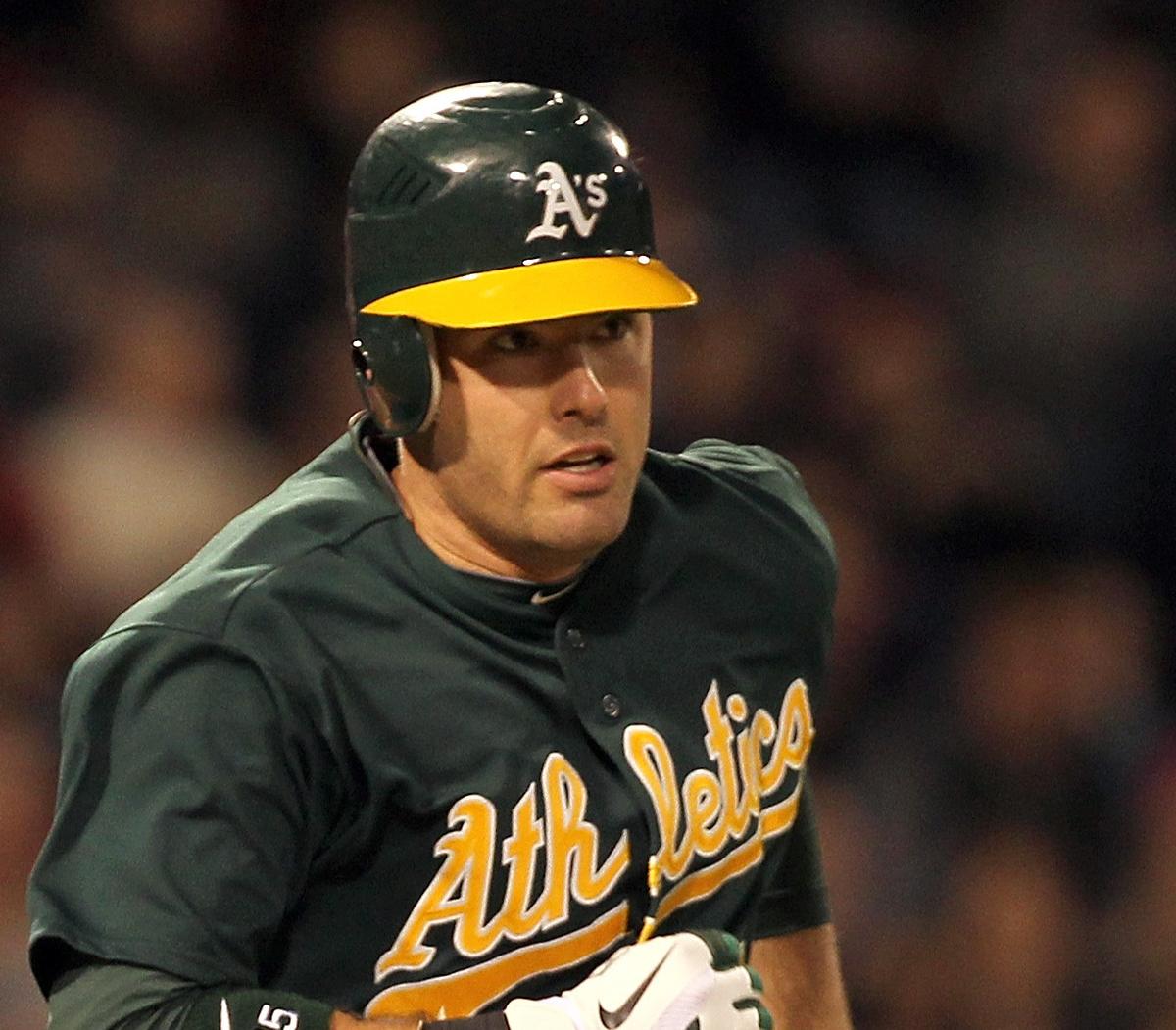 Worst of the Night: Oakland Athletics' Seth Smith Dons the ...