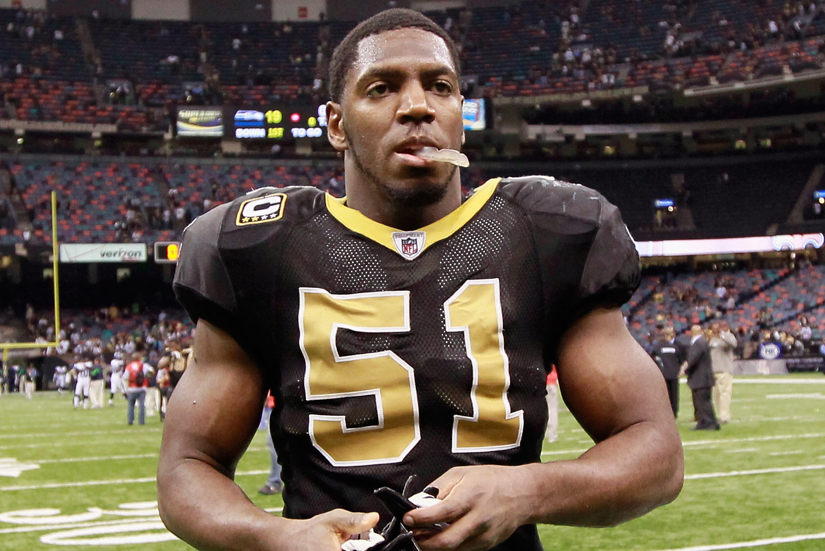 New Orleans Saints on X: Happy Birthday to #Saints legend Jonathan Vilma!  ⚜️