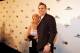 INDIANAPOLIS, IN - FEBRUARY 04: NFL quarterback Kurt Warner (R) and Brenda Warner attend GQ, Lacoste And Patron Tequila Celebrate The Super Bowl In Indianapolis at The Stutz Building on February 3, 2012 in Indianapolis, Indiana. (Photo by Christopher Polk/Getty Images for GQ)