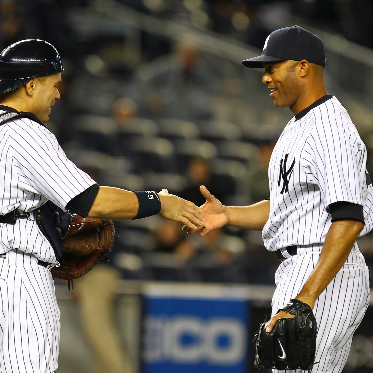 Video: Mariano Rivera makes final Yankee Stadium appearance amid tears,  cheers 