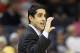 MEMPHIS, TN - APRIL 21: Kaleb Canales the head coach of the Portland Trail Blazers gives instructions to his team during the NBA game against the Memphis Grizzlies at FedExForum on April 21, 2012 in Memphis, Tennessee. NOTE TO USER: User expressly acknowledges and agrees that, by downloading and or using this photograph, User is consenting to the terms and conditions of the Getty Images License Agreement. (Photo by Andy Lyons/Getty Images)