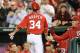 Bryce Harper after stealing home.