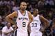 SAN ANTONIO, TX - APRIL 29: Tony Parker #9 of the San Antonio Spurs in Game One of the Western Conference Quarterfinals in the 2012 NBA Playoffs at AT&T Center on April 29, 2012 in San Antonio, Texas. NOTE TO USER: User expressly acknowledges and agrees that, by downloading and or using this photograph, User is consenting to the terms and conditions of the Getty Images License Agreement. (Photo by Ronald Martinez/Getty Images)