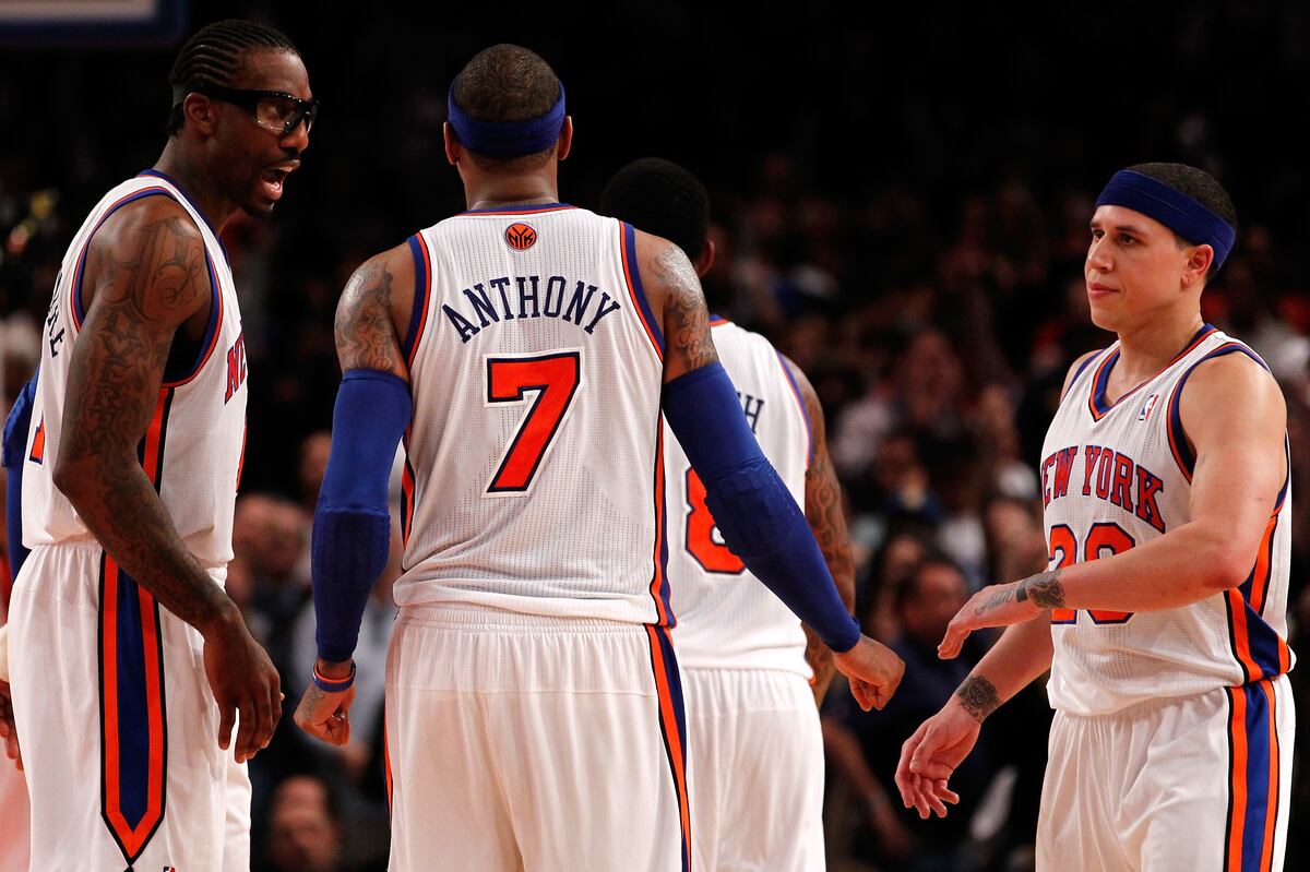 Carmelo Anthony, Knicks Keep Hopes Alive in NBA Playoffs Bleacher