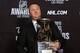 LAS VEGAS, NV - JUNE 22: General Manager Mike Gillis of the Vancouver Canucks poses after winning the NHL General Manager of the Year Award during the 2011 NHL Awards at The Pearl concert theater at the Palms Casino Resort June 22, 2011 in Las Vegas, Nevada. (Photo by Bruce Bennett/Getty Images)