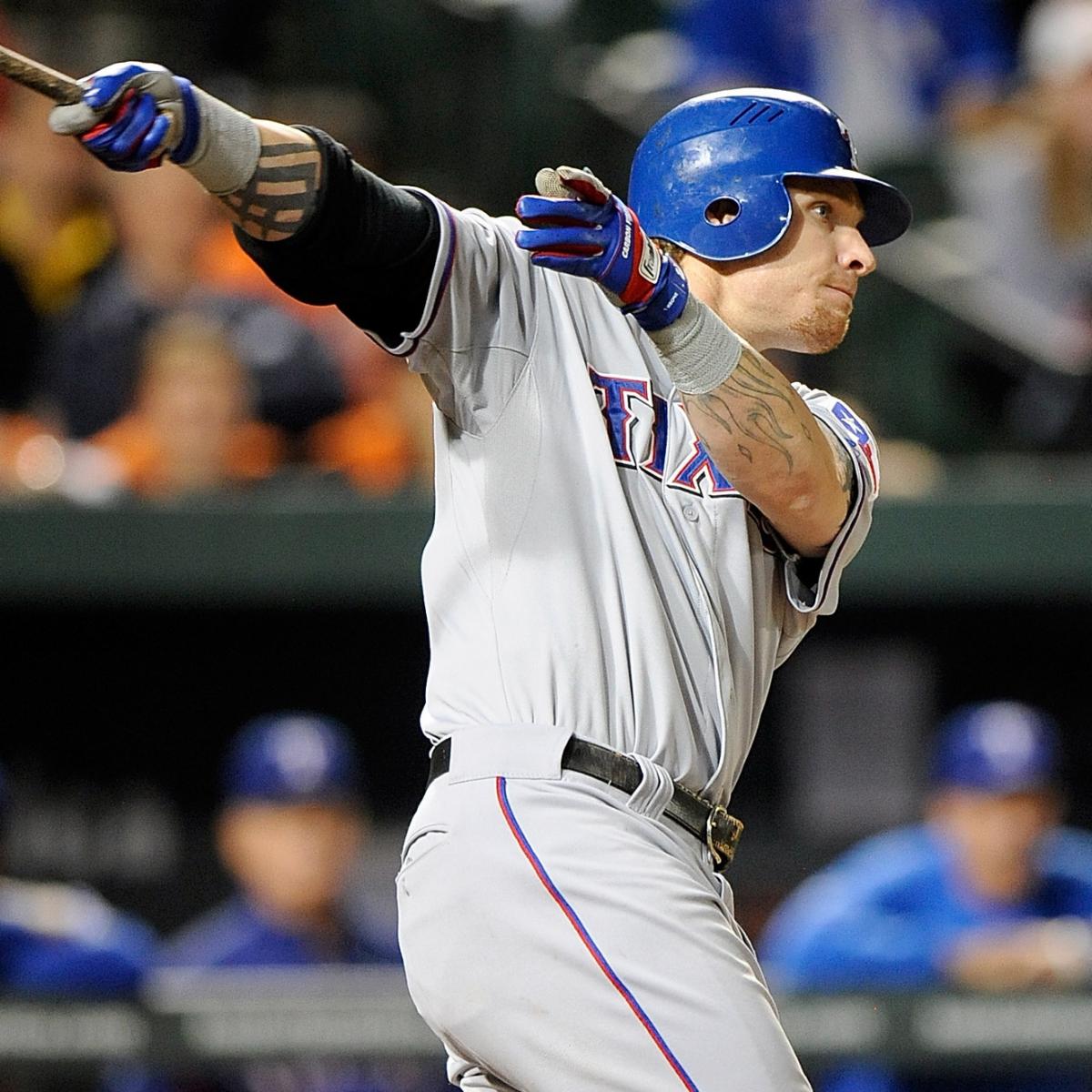 Josh Hamilton Hits 4 Home Runs Analyzing Rangers Star's Value After