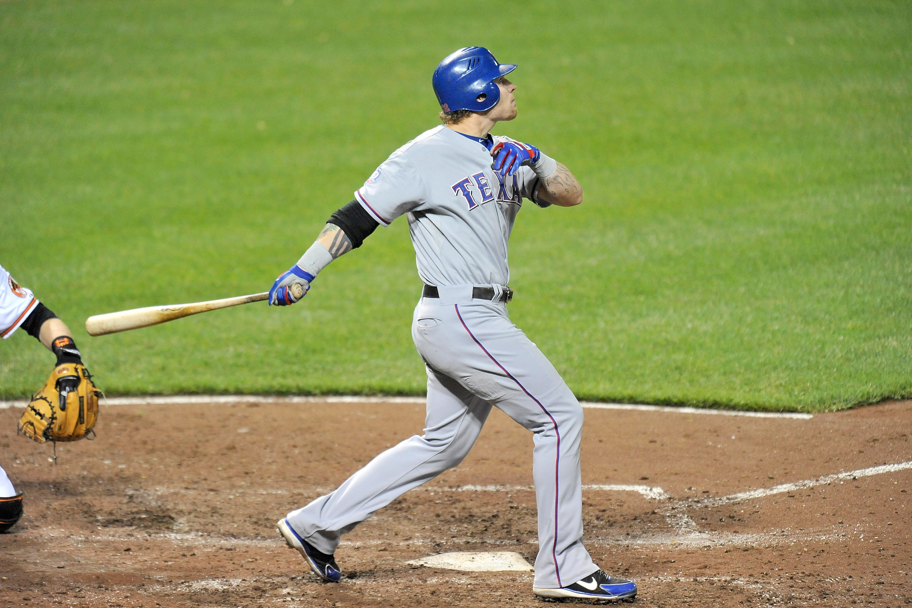 Texas Rangers' Josh Hamilton hits four home runs vs. Orioles