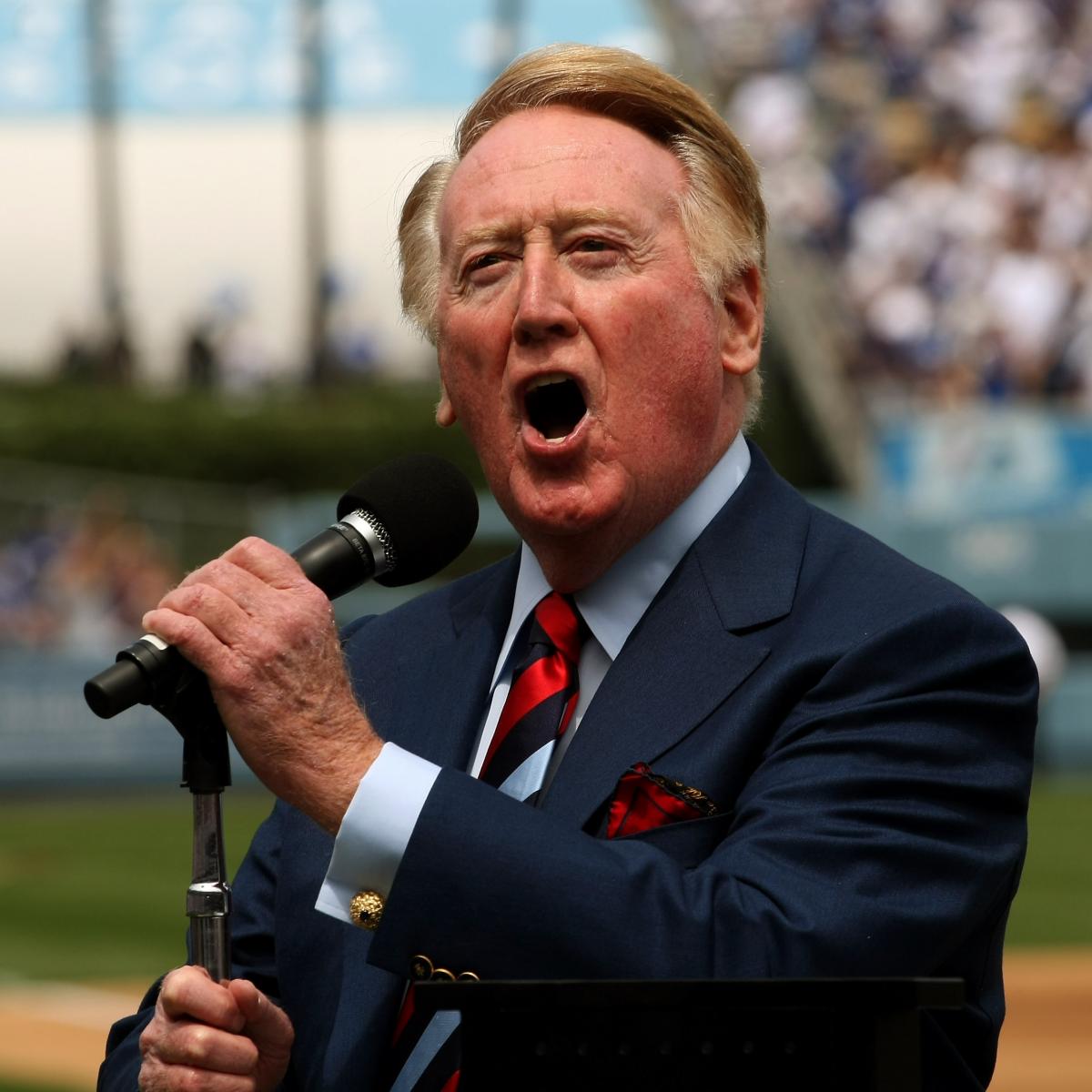 Los Angeles Dodgers Voice Vin Scully Rips San Francisco Giants Hitting ...