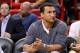 MIAMI, FL - JANUARY 19: Boxer Wladimir Klitschko watches a game between the Miami Heat and the Los Angeles Lakers at American Airlines Arena on January 19, 2012 in Miami, Florida. NOTE TO USER: User expressly acknowledges and agrees that, by downloading and/or using this Photograph, User is consenting to the terms and conditions of the Getty Images License Agreement. (Photo by Mike Ehrmann/Getty Images)