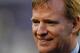 MIAMI GARDENS, FL - FEBRUARY 07: NFL Commissioner Roger Goodell stands on the field prior to Super Bowl XLIV between the Indianapolis Colts and the New Orleans Saints on February 7, 2010 at Sun Life Stadium in Miami Gardens, Florida. (Photo by Jonathan Daniel/Getty Images)