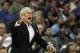 CHARLOTTE, NC - NOVEMBER 08: Head coach Larry Brown of the Charlotte Bobcats yells to his team during their game against the San Antonio Spurs at Time Warner Cable Arena on November 8, 2010 in Charlotte, North Carolina. NOTE TO USER: User expressly acknowledges and agrees that, by downloading and/or using this Photograph, User is consenting to the terms and conditions of the Getty Images License Agreement. (Photo by Streeter Lecka/Getty Images)