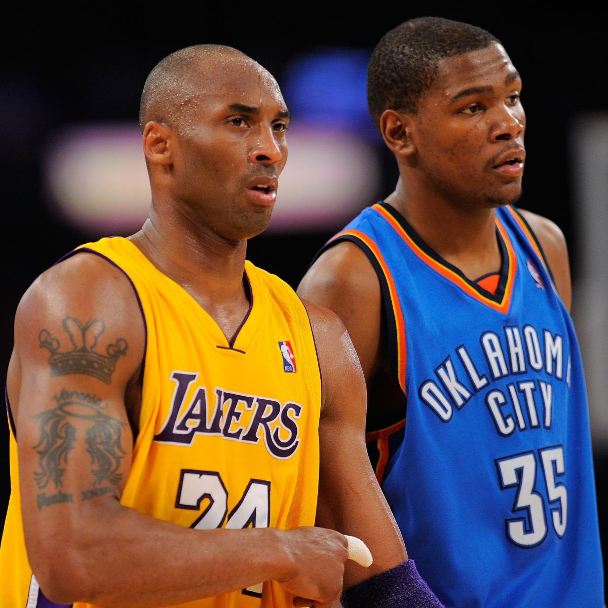 Lakers vs. Thunder Game 1 Kevin Durant, Kobe Bryant & Stars That'll
