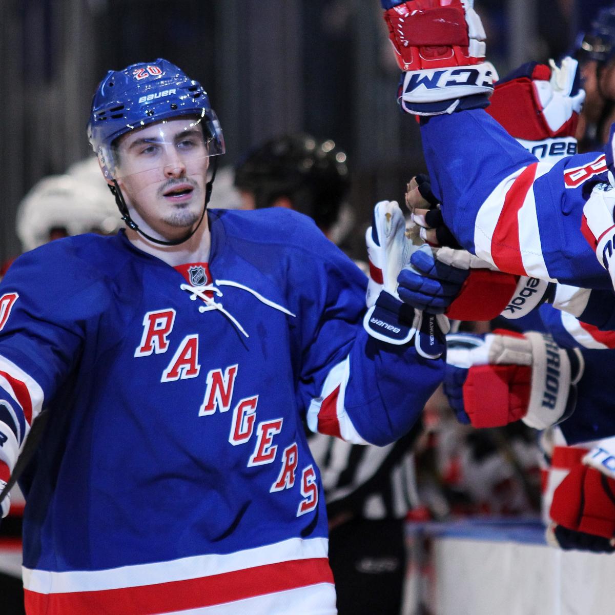 NHL Playoffs 2012 Can Chris Kreider Build Upon His Game 1 Performance