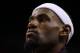 MIAMI, FL - MAY 13: Forward Lebron James #6 of the Miami Heat warms up prior to playing the Indiana Pacers in Game One of the Eastern Conference Semifinals in the 2012 NBA Playoffs on May 13, 2012 at the American Airines Arena in Miami, Florida. The Heat defeated the Pacers 95-86. NOTE TO USER: User expressly acknowledges and agrees that, by downloading and or using this photograph, User is consenting to the terms and conditions of the Getty Images License Agreement. (Photo by Marc Serota/Getty Images)