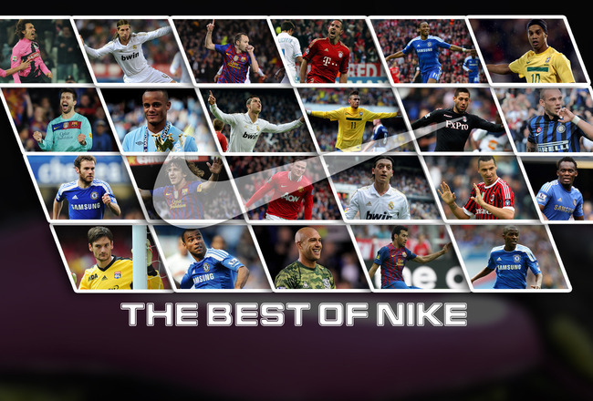 Corresponsal para donar pasión Adidas vs. Nike Super Match: Selecting the Nike World Football Best XI |  News, Scores, Highlights, Stats, and Rumors | Bleacher Report