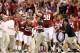 NEW ORLEANS, LA - JANUARY 09: Nick Gentry #58 of the Alabama Crimson Tide celebrates during the 2012 Allstate BCS National Championship Game at Mercedes-Benz Superdome on January 9, 2012 in New Orleans, Louisiana. (Photo by Andy Lyons/Getty Images)