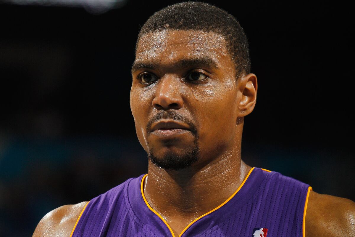 Lakers vs. Thunder: Andrew Bynum Has His Game Face On, Ready for Game 2 | Bleacher Report ...