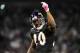 BALTIMORE - OCTOBER 2: Ed Reed #20 of the Baltimore Ravens rouses the crowd during the game against the New York Jets at M&T Bank Stadium on October 2. 2011 in Baltimore, Maryland. The Ravens defeated the Jets 34-17. (Photo by Larry French/Getty Images)