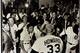 Late-season addition Frank "Hondo" Howard leads the cheers after the Tigers clinched the 1972 AL East flag