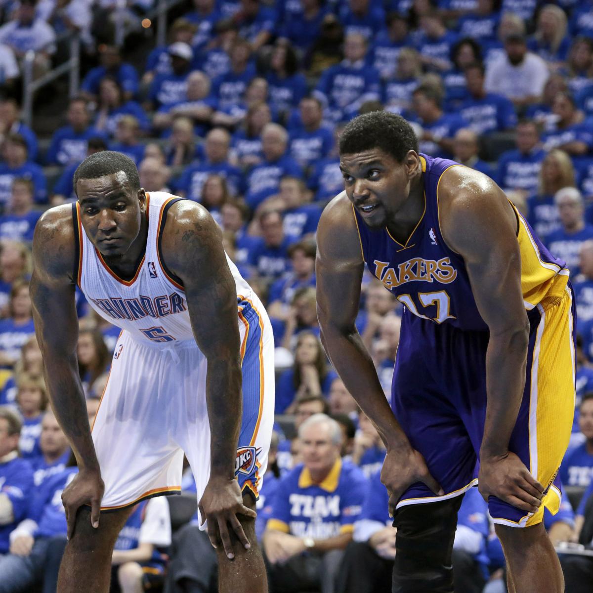 Thunder vs. Lakers: Interior Dominance Key to Game 4 ...