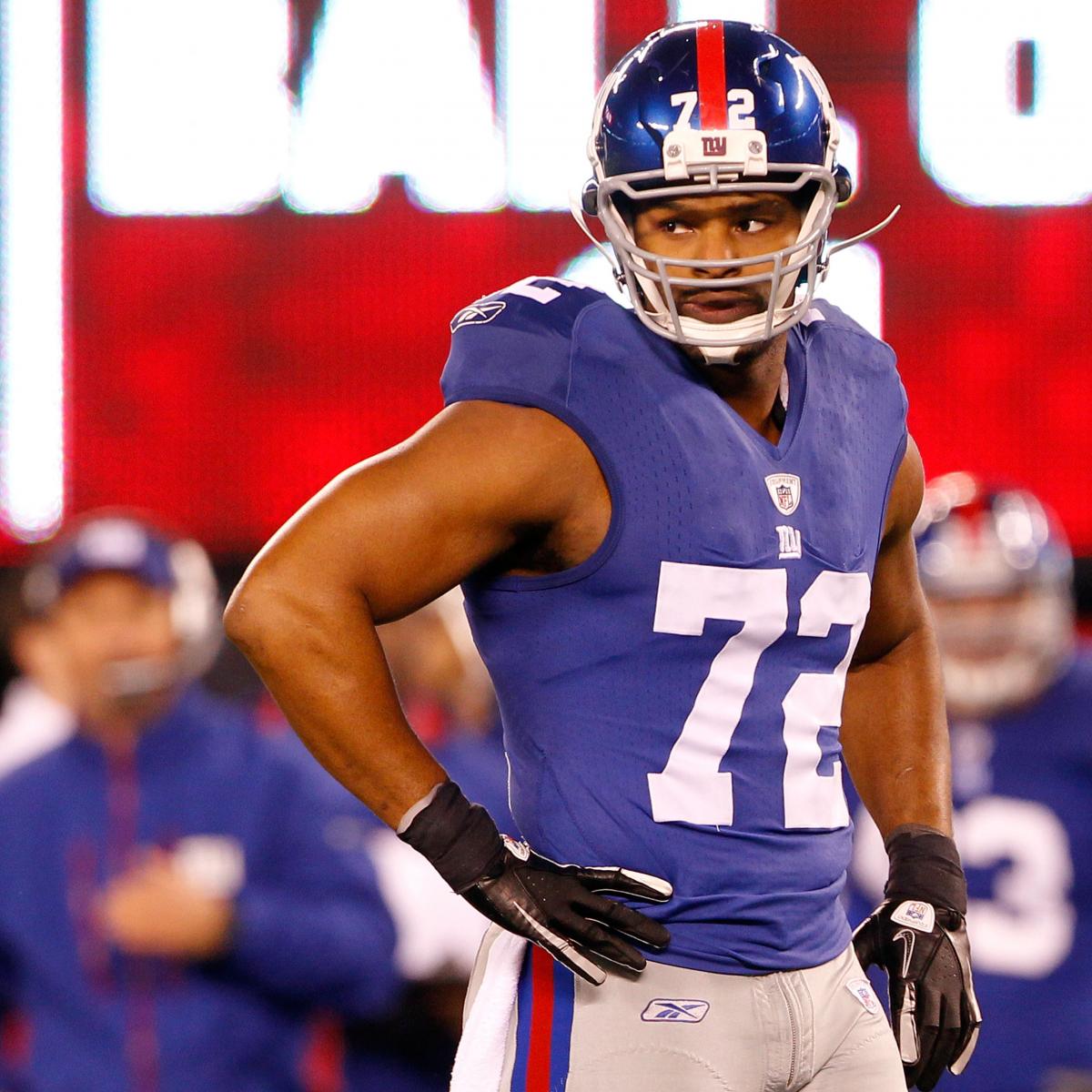 Osi Umenyiora Forms Plot to Get Lawrence Taylor's Super Bowl