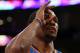 LOS ANGELES, CA - MAY 19: Kevin Durant #35 of the Oklahoma City Thunder reacts before taking on the Los Angeles Lakers in Game Four of the Western Conference Semifinals in the 2012 NBA Playoffs on May 19 at Staples Center in Los Angeles, California. NOTE TO USER: User expressly acknowledges and agrees that, by downloading and or using this photograph, User is consenting to the terms and conditions of the Getty Images License Agreement. (Photo by Stephen Dunn/Getty Images)
