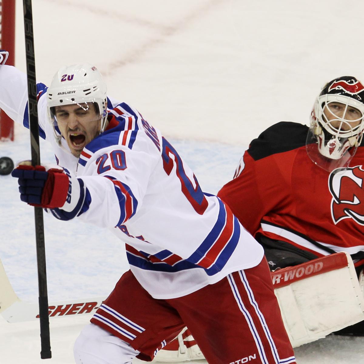 Devils vs. Rangers Playoffs Game 4 TV Schedule, Live Stream, Odds and
