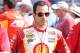 INDIANAPOLIS, IN - MAY 19: Helio Castroneves the driver of the Shell V-Power/Pennzoil Ultra Team Penske car prepares for his qualifying run for the Indianapolis 500 at Indianapolis Motor Speedway on May 19, 2012 in Indianapolis, Indiana. (Photo by Andy Lyons/Getty Images)