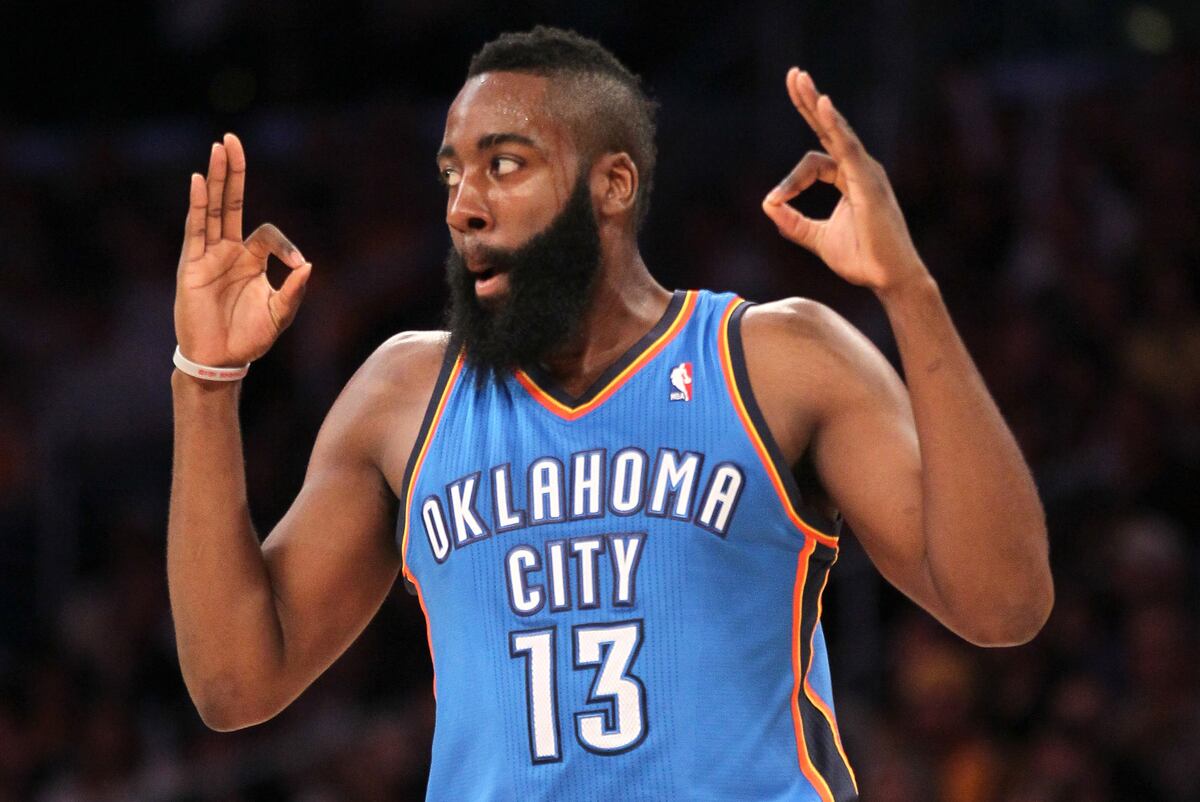 Oklahoma City's James Harden Is San Antonio Spurs' Manu Ginobili, 2.0