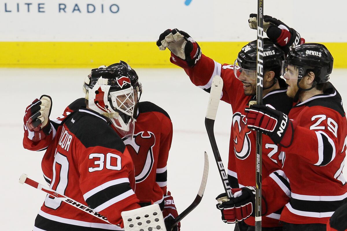 Devils vs. Rangers Game 5 Martin Brodeur's Toughness Sets Up Devils