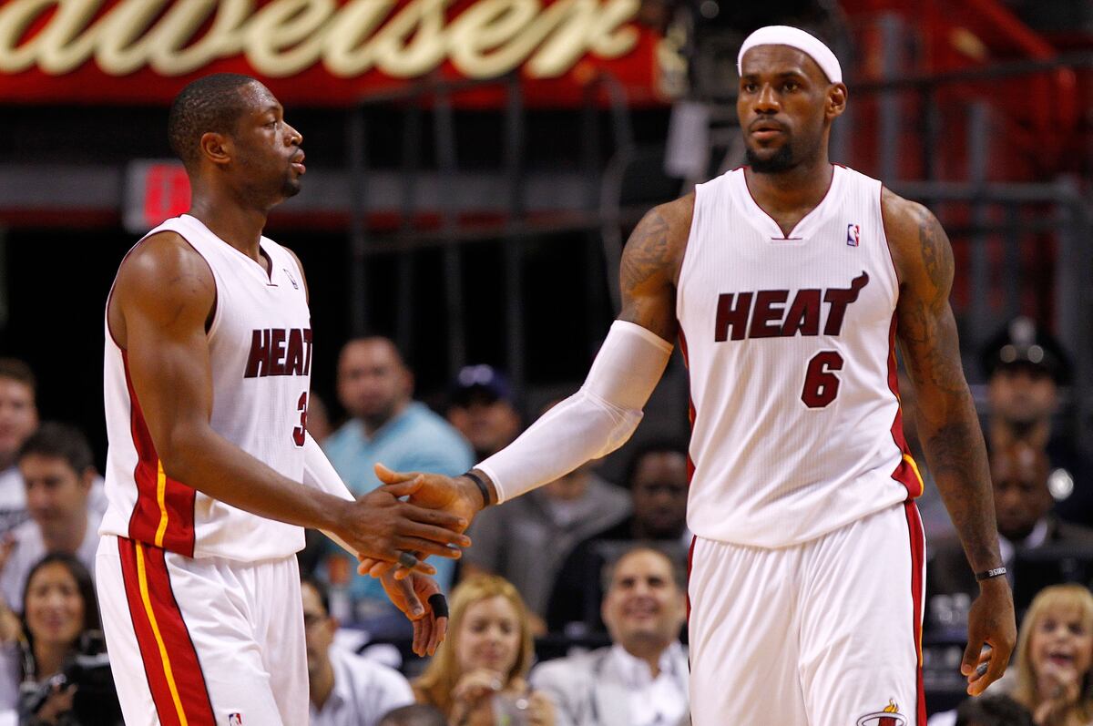 miami heat lebron and wade