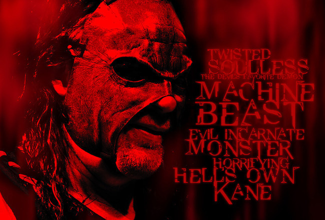 The Big Red Machine! Kane! Made with MediBang : r/WWE