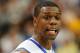 ATLANTA, GA - MARCH 25: Terrence Jones #3 of the Kentucky Wildcats reacts against the Baylor Bears during the 2012 NCAA Men's Basketball South Regional Final at the Georgia Dome on March 25, 2012 in Atlanta, Georgia. (Photo by Streeter Lecka/Getty Images)
