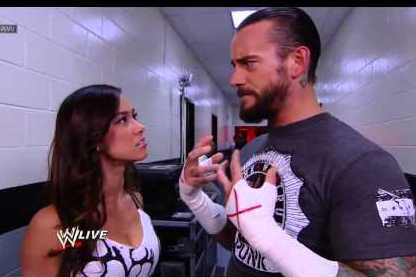 WWE cm punk Dating Aj Lee