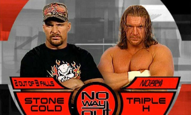 Wwe Classic Match Stone Cold Vs Triple H 3 Stages Of Hell At No Way Out 2001 Bleacher Report Latest News Videos And Highlights Hhh & stephanie invite stone cold to their one year anniversary. stone cold vs triple h 3 stages of