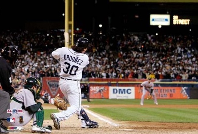 Detroit Tigers Magglio Ordonez L Curtis Editorial Stock Photo