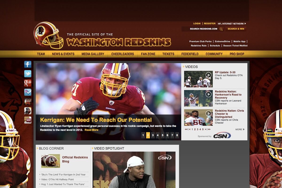 Websites and Forums Every Washington Redskins Fan Should Visit | News,  Scores, Highlights, Stats, and Rumors | Bleacher Report