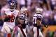 INDIANAPOLIS, IN - FEBRUARY 05: Hakeem Nicks #88 of the New York Giants reacts after a play against the New England Patriots during Super Bowl XLVI at Lucas Oil Stadium on February 5, 2012 in Indianapolis, Indiana. (Photo by Elsa/Getty Images)